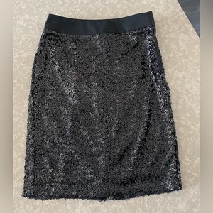 The Limited sequin pencil skirt, black, size 0
